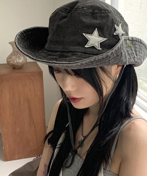 スターウエスタンデニムハット・p568837