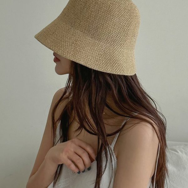 ペーパーヤーンバケットハット・p525304